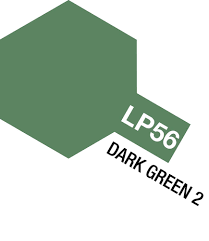 Tamiya Lacquer Paint LP-56 Dark Green  2