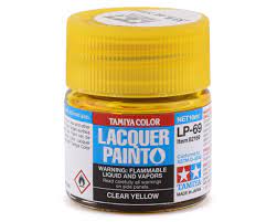 Tamiya Lacquer Paint Clear Yellow LP-69
