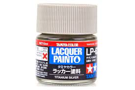 Tamiya Lacquer Paint LP-63 Titanium Silver