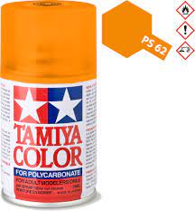 Tamiya Spray Paint PS-62 Pure Orange