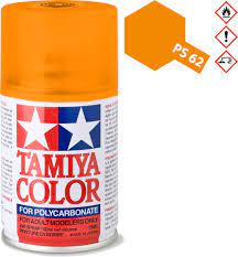 Tamiya Spray Paint PS-62 Pure Orange