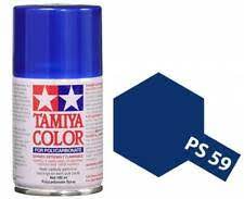Tamiya Spray Paint PS-59 Dark Metallic Blue