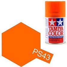 Tamiya Spray Paint PS-43 Translucent Orange