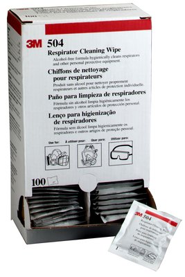 3M Respirator Cleaning Wipes Box of 50