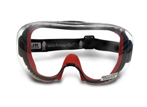 Armour Wide Fit Safety Goggle - Clear