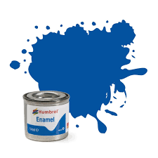 Humbrol Enamel Paint French Blue Gloss #14