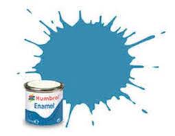 Humbrol Enamel Paint Mediterranean Blue Gloss #48