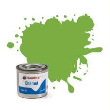 Humbrol Enamel Paint LimeGloss #38