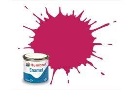 Humbrol Enamel Paint Sunset Red Met #51