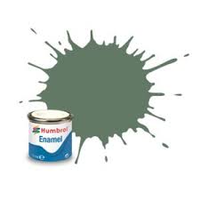 Humbrol Enamel Paint Marine Green Matt #105