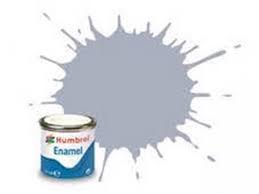 Humbrol Enamel Paint US Ghost Grey Satin #127