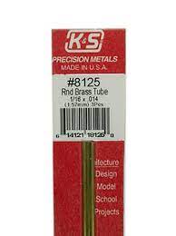 K&S Round Brass Tube #8125