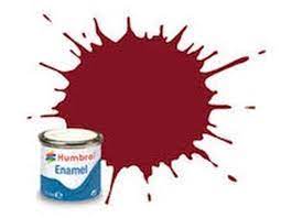 Humbrol Enamel Paint Brown Satin #133