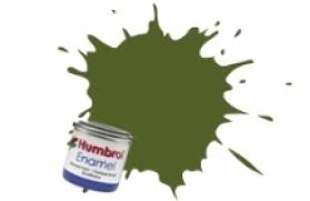 Humbrol Enamel Paint Dark Green Matt #149