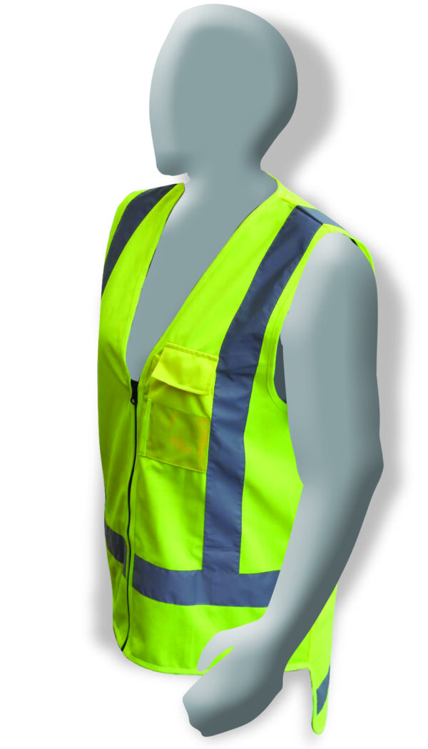Armour Hi Vis Yellow Day/Night Vest Size 2XL