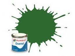 Humbrol Enamel Paint Mid Green Satin #131