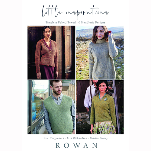 Rowan Little Inspirations - 6 Felted Tweed Handknits ZB291