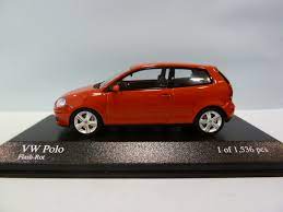Mini Champ 1:43 VW Polo Flash-Rot Red