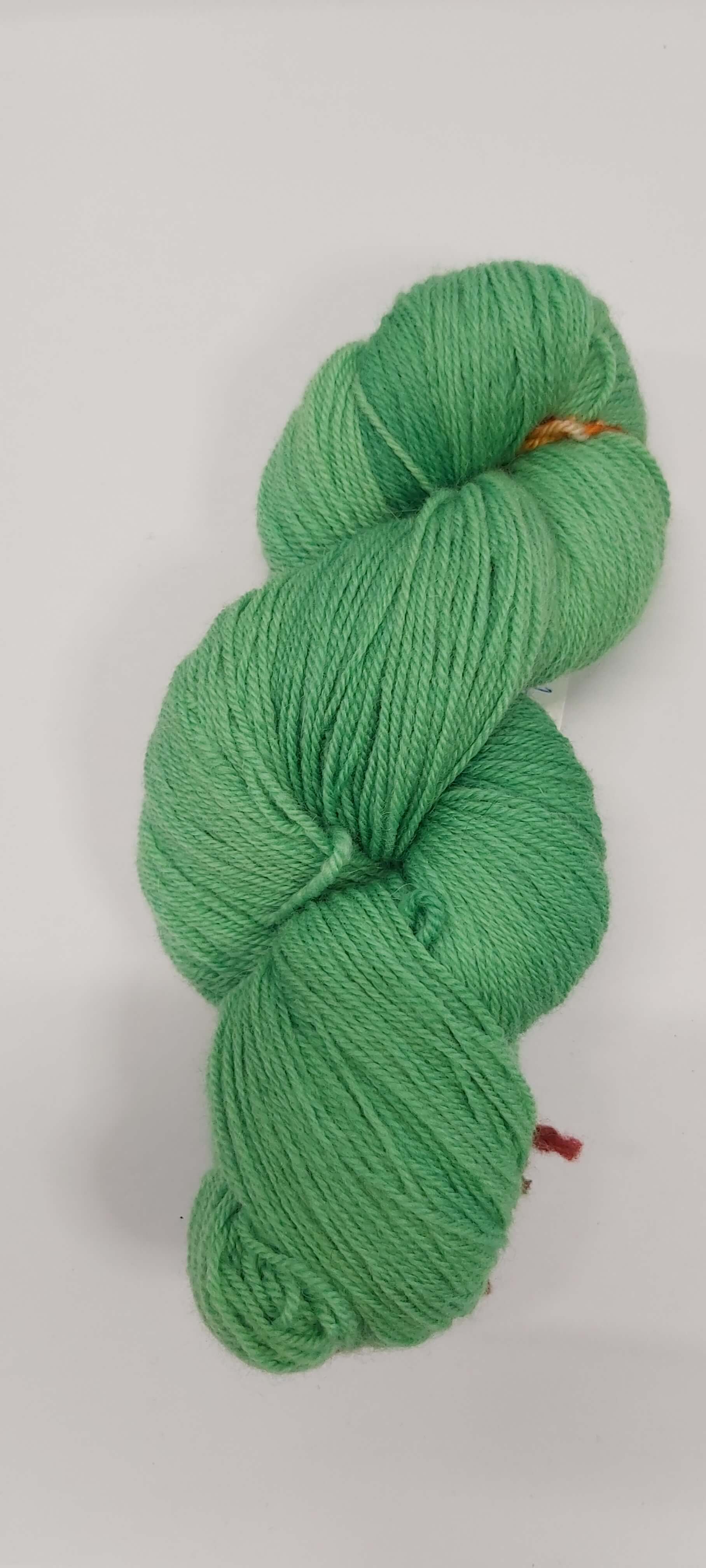 Spring Greens Polworth80%/Alpaca20% McAuslin 4ply Wool