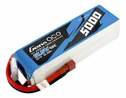 Gens Ace 5000mAh 5S 18.5v 45C Lipo