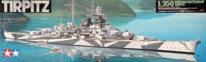 Tamiya 1:350 German Battleship  Tirpitz