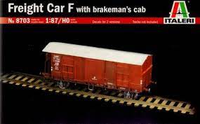 Italeri Freight Car F with brakeman's cab 1:87/H0