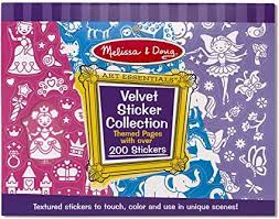 Melissa and Doug Velvet Sticker Collection with over 200 stickers