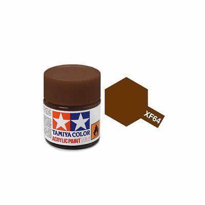 Tamiya Acrylic Paint  XF-64 Red Brown