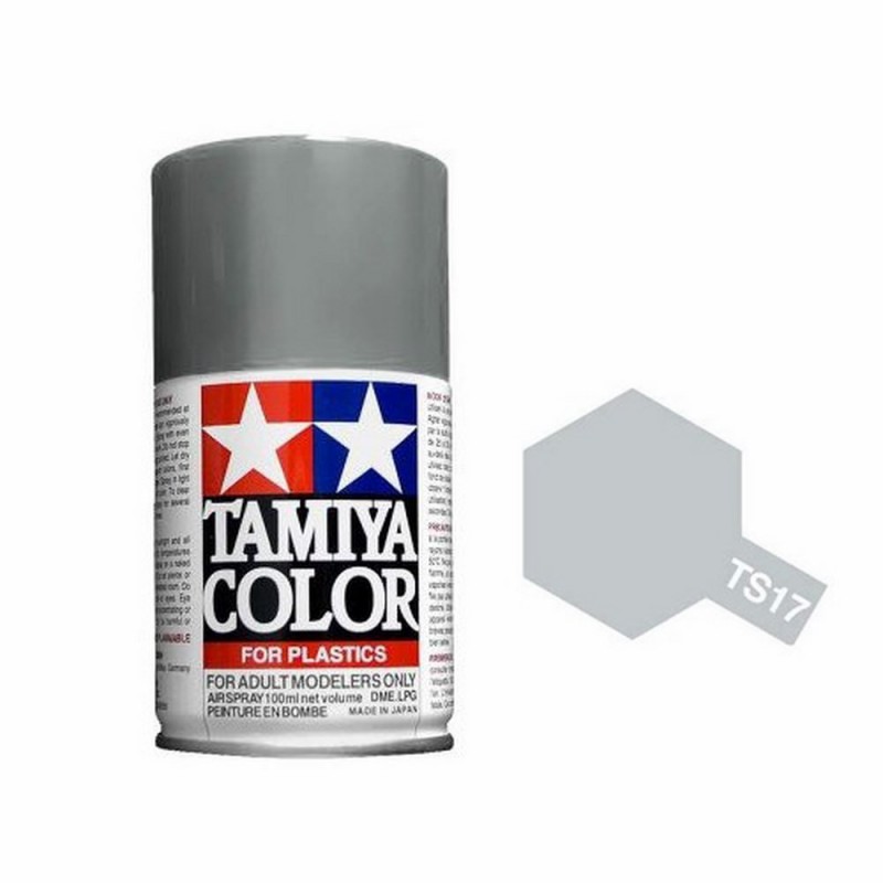 Tamiya Spray  Paint TS-17 Gloss Aluminium