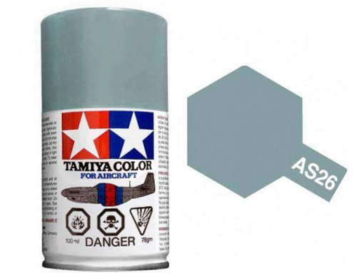 Tamiya Spray paint AS-26 Light Ghost Grey