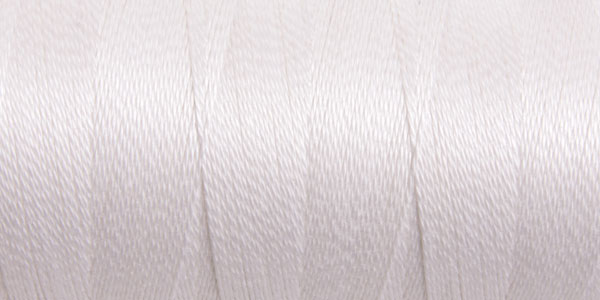801 Mercerised Cotton 10/2 Bleached White / 200gm