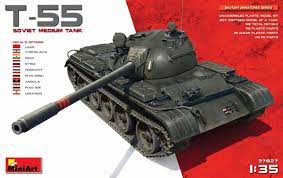 Mini Art 1:35 T-55 Soviet Medium Tank