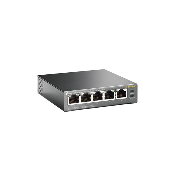 TP LINK 5 PORT SWITCH WITH 4 POE