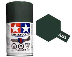 Tamiya Spray Paint Gray Green  AS-3