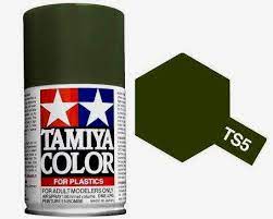 Tamiya Spray Paint TS-5 Spray Olive Drab
