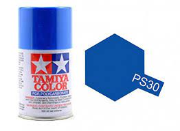 Tamiya Spray Paint PS-30 Brilliant Blue