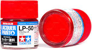 Tamiya Lacquer Paint  LP-50 Bright Red