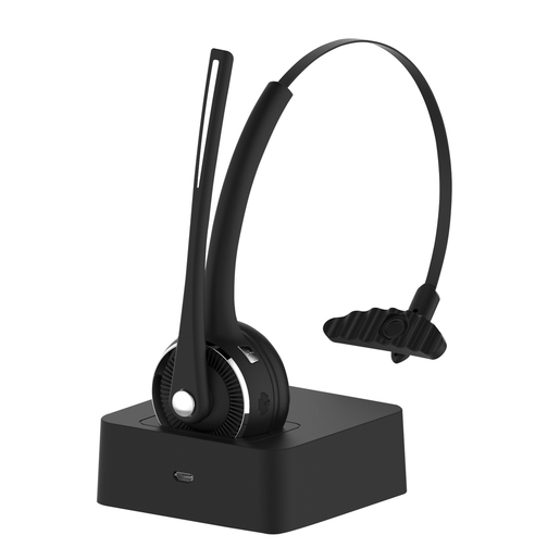 BLUETOOTH HEADSET WITH CHARGING CRADLE