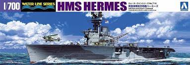 Aoshima 1/700 HMS Hermes