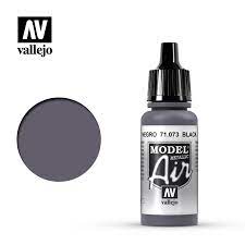 Vallejo Acrylic Paint Black Metallic