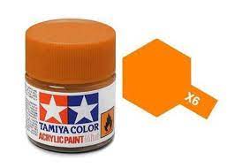 Tamiya Acrylic Paint  X-6 ORANGE
