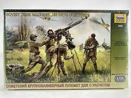 Zveda 1/35 Soviet oshk Machine Gun with crew WW11