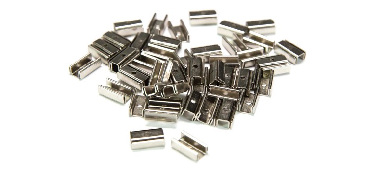 Scalextric Track Fixing Middle Clips x50 C8255