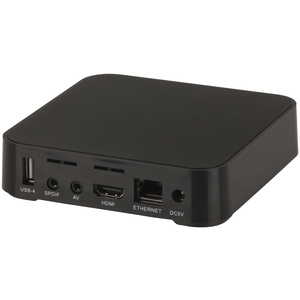 MEDIA PLAYER ANDROID 4K W/REMOTE
