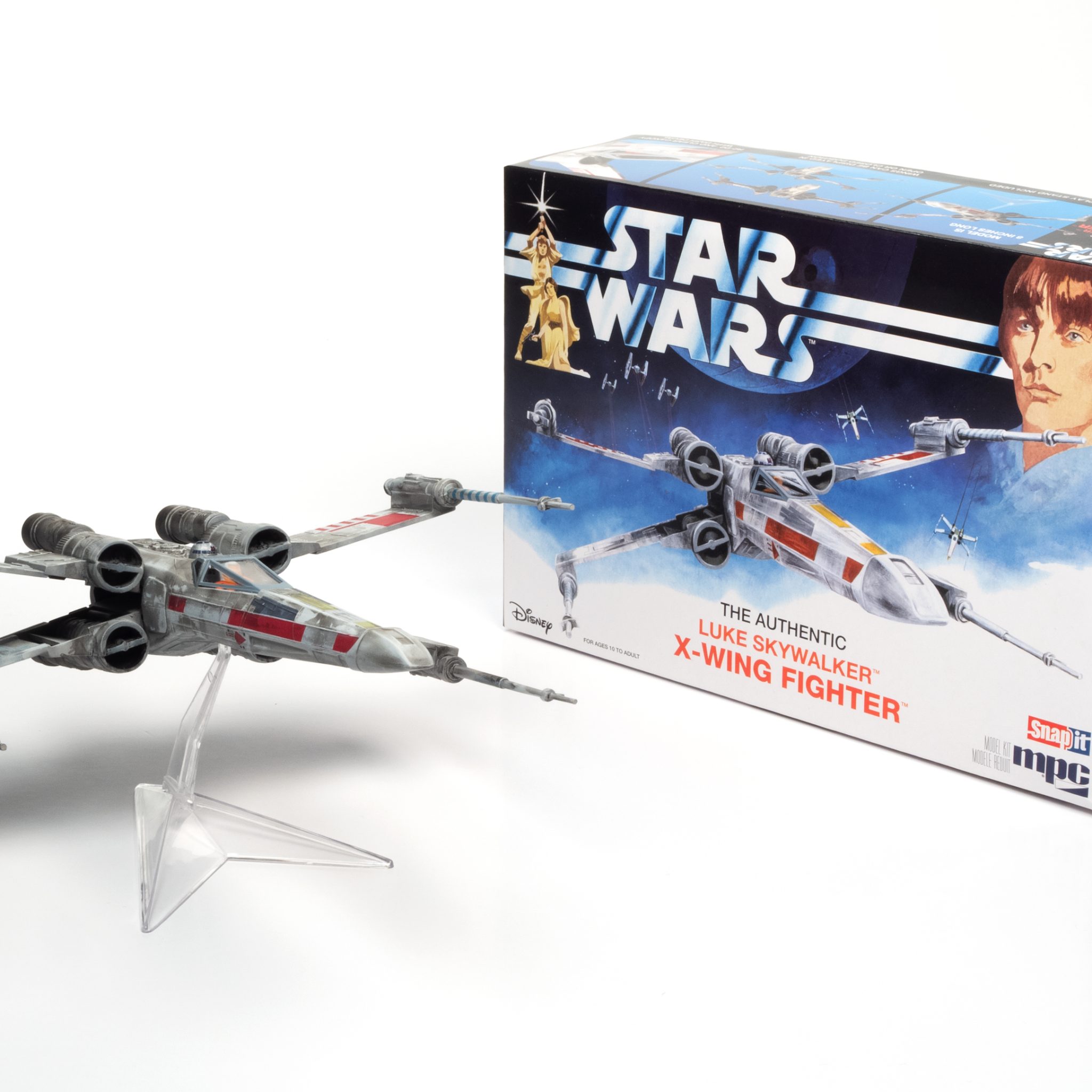 MPC 1:63 Luke Skywalker X-Wing Fighter