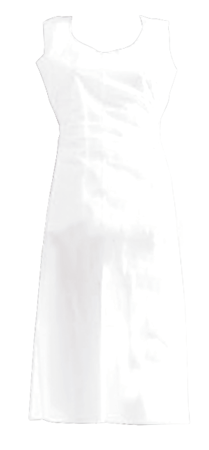 Armour Disposable LDPE Apron Flat Pack – White