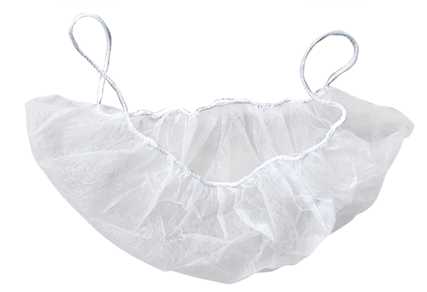 Armour Disposable PP Beard Cover Double Loop – White