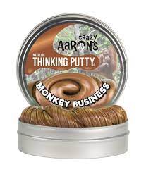 Crazy Aarons Thing Putty - Monkey Business Metallic