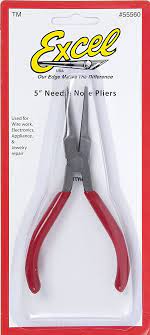 Excel 5.5" Needle Nose Pliers #55560