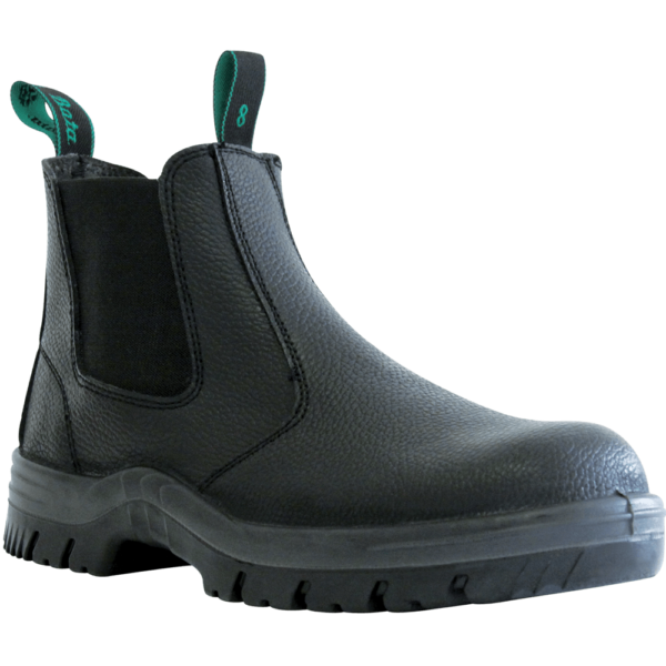 Bata Hercules Slip On Safety Boot - Black - Size 6